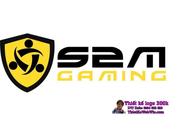 Thiết kế logo quán nét S2M GAMING