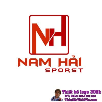 Thiết kế logo shop thể thao Nam Hải Sporst
