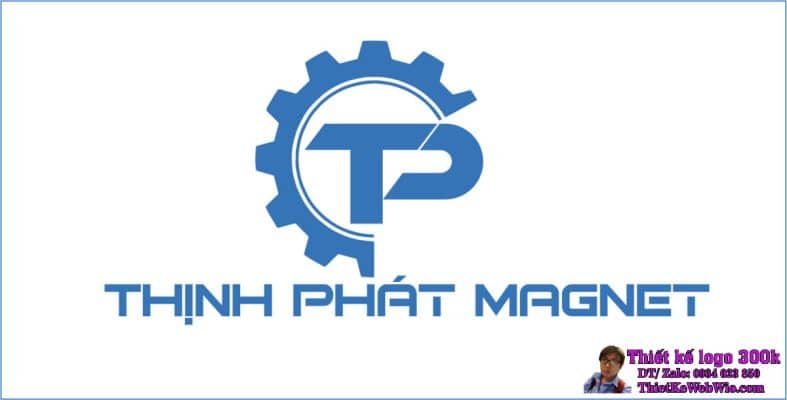 Thiết kế logo sửa chữa lắp ráp Thịnh Phát Magnet