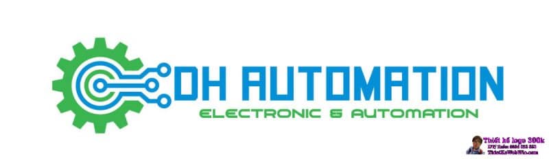 Thiết kế logo sửa chữa thiết bị điện DH Automation