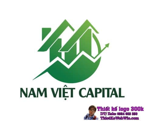 Thiết kế logo tài chính & bất động sản Nam Việt Capital