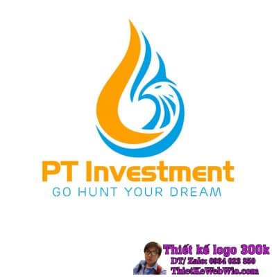 Thiết kế logo tập đoàn đầu tư PT