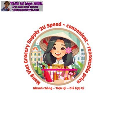 Thiết kế logo tạp hóa Supply 2U