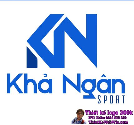Thiết kế logo thể thao Khả Ngân Sport