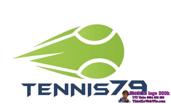 Thiết kế logo thể thao Tennis 79
