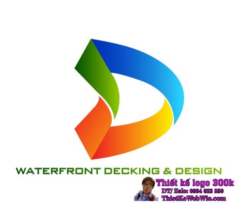 Thiết kế logo thiết kế và thi công sàn gỗ D