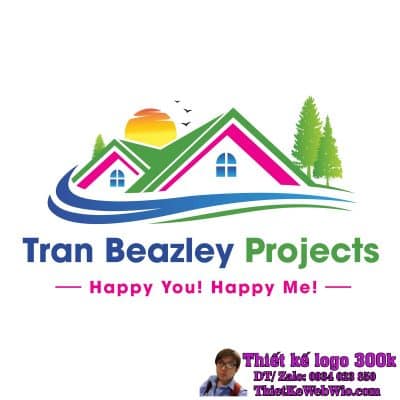 Thiết kế logo thiết kế xây dựng Tran Beazley Projects
