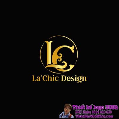 Thiết kế logo thời trang La’Chic Design