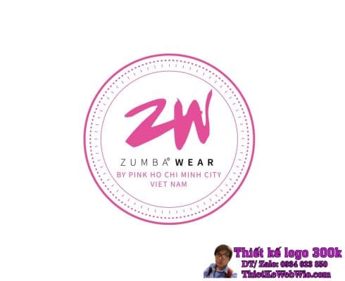 Thiết kế logo thời trang ZUMBA WEAR