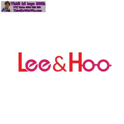 Thiết kế logo thời trang mắt kính ví da Lee & Hoo