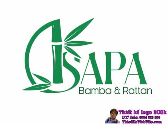 Thiết kế logo thủ công mỹ nghệ Mây Tre Sa Pa