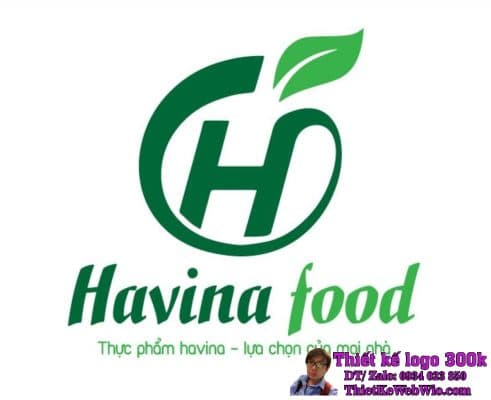 Thiết kế logo thực phẩm Havina Food