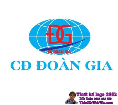 Thiết kế logo thương mại ĐG Đoàn Gia