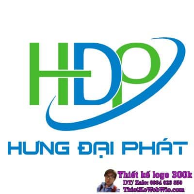Thiết kế logo thương mại Hưng Đại Phát HĐP