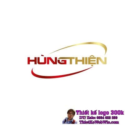 Thiết kế logo thương mại Hùng Thiện
