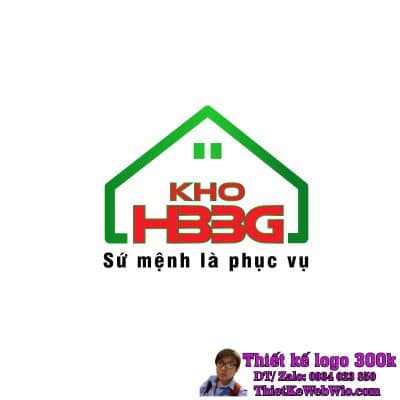 Thiết kế logo thương mại Kho HBBG