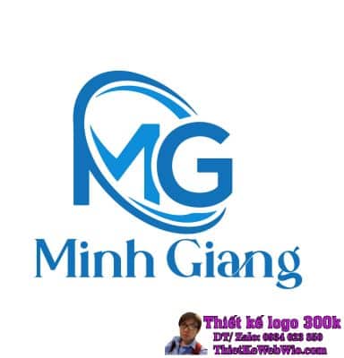 Thiết kế logo thương mại Minh Giang