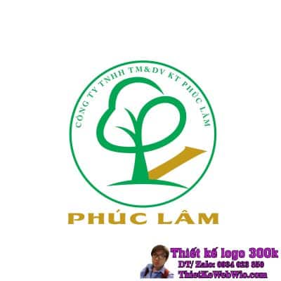 Thiết kế logo thương mại Phúc Lâm