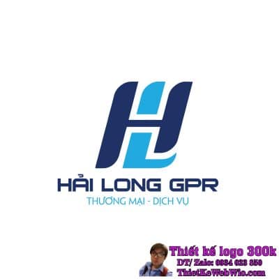 Thiết kế logo thương mại và dịch vụ Hải Long GPR