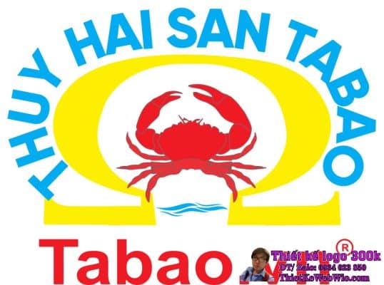 Thiết kế logo thủy hải sản TabaO