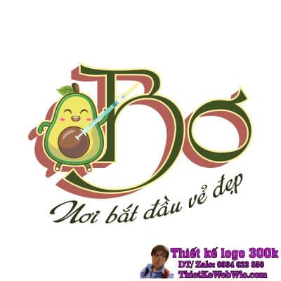 Thiết kế logo tiêm filler, botox, làm đẹp Bơ