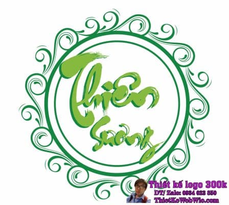 Thiết kế logo trà Oolong Núi Cao Thiên Sương