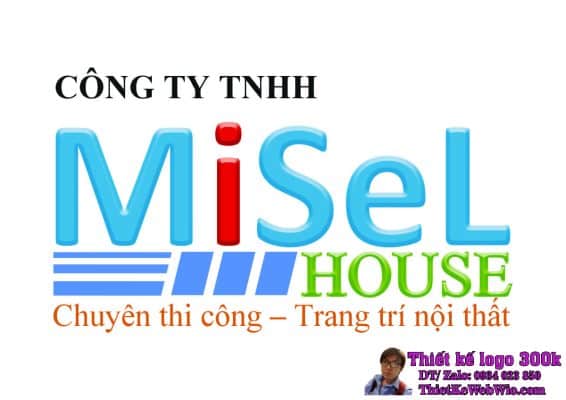 Thiết kế logo trang trí nội thất Misel House
