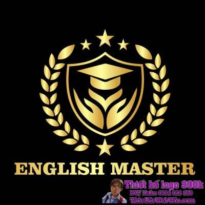 Thiết kế logo trung tâm tiếng Anh English Master