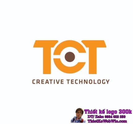 Thiết kế logo tự động hóa công nghiệp TCT