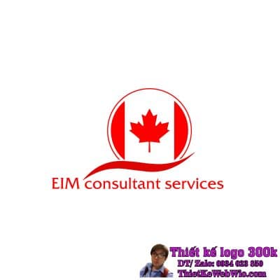 Thiết kế logo tư vấn định cư Canada EIM Consultant Service
