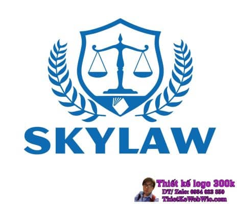 Thiết kế logo tư vấn luật Skylaw