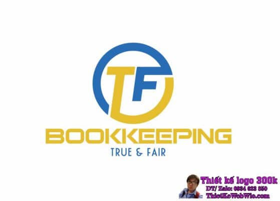 Thiết kế logo tư vấn thuế True & Fair Bookkeeping