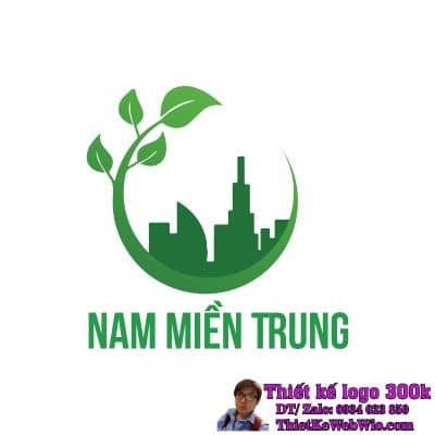 Thiết kế logo tư vấn xây dựng và môi trường Nam Miền Trung