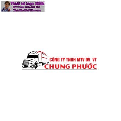Thiết kế logo vận chuyển container Chung Phước