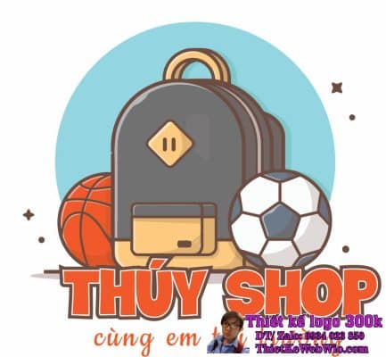 Thiết kế logo văn phòng phẩm Thúy Shop