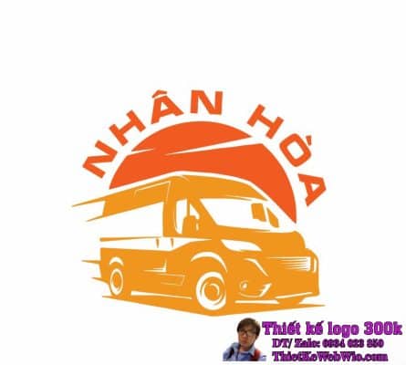 Thiết kế logo vận tải Nhân Hòa