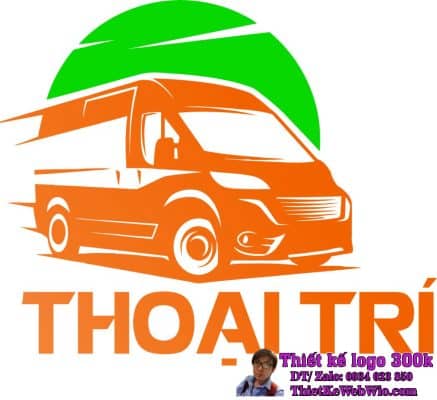 Thiết kế logo vận tải THOẠI TRÍ