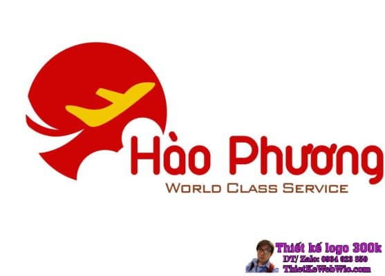 Thiết kế logo vận tải du lịch Hào Phương
