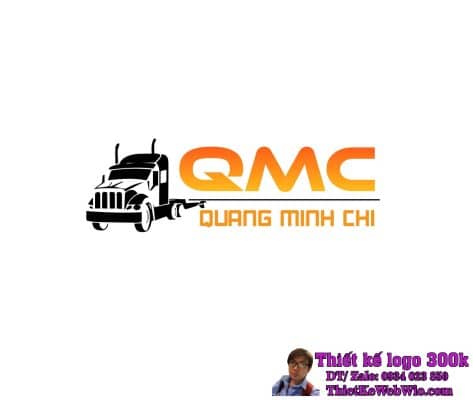 Thiết kế logo vận tải đường bộ QUANG MINH CHI