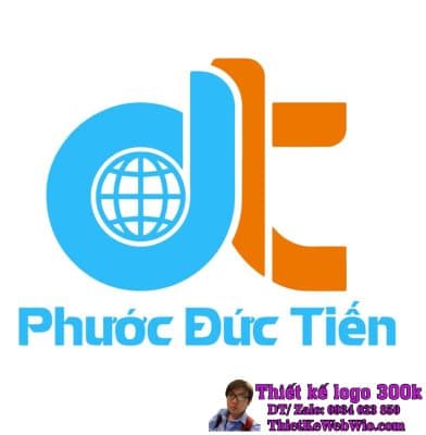 Thiết kế logo vận tải và xếp dỡ hàng hoá Phước Đức Tiến