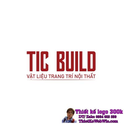 Thiết kế logo vật liệu & trang trí nội thất TIC Build