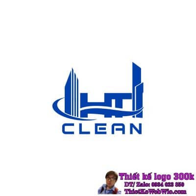 Thiết kế logo vệ sinh công nghiệp HT