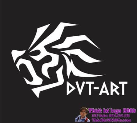 Thiết kế logo vẽ tranh DVT-art