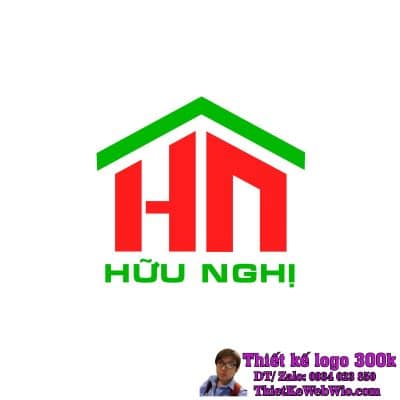 Thiết kế logo vôi keo HN Hữu Nghị