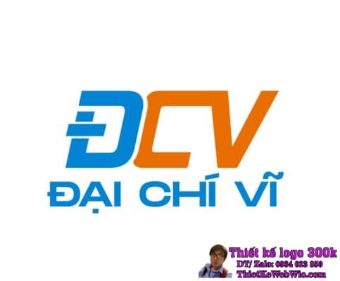 Thiết kế logo xây dựng ĐCV ĐẠI CHÍ VĨ