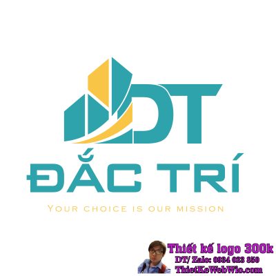 Thiết kế logo xây dựng ĐT ĐẮC TRÍ