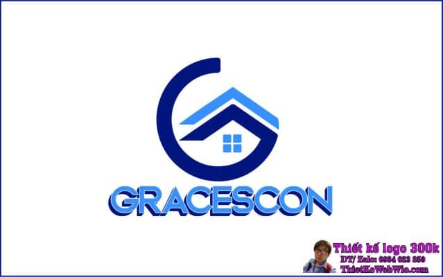 Thiết kế logo xây dựng Graces