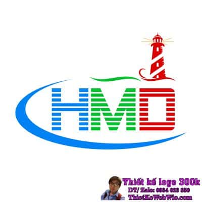 Thiết kế logo xây dựng HMD Hải Minh Đăng