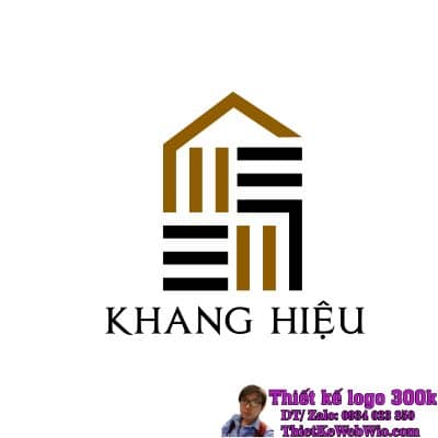 Thiết kế logo xây dựng Khang Hiệu