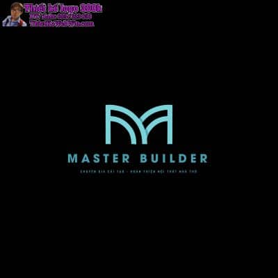 Thiết kế logo xây dựng MASTER BUILDER